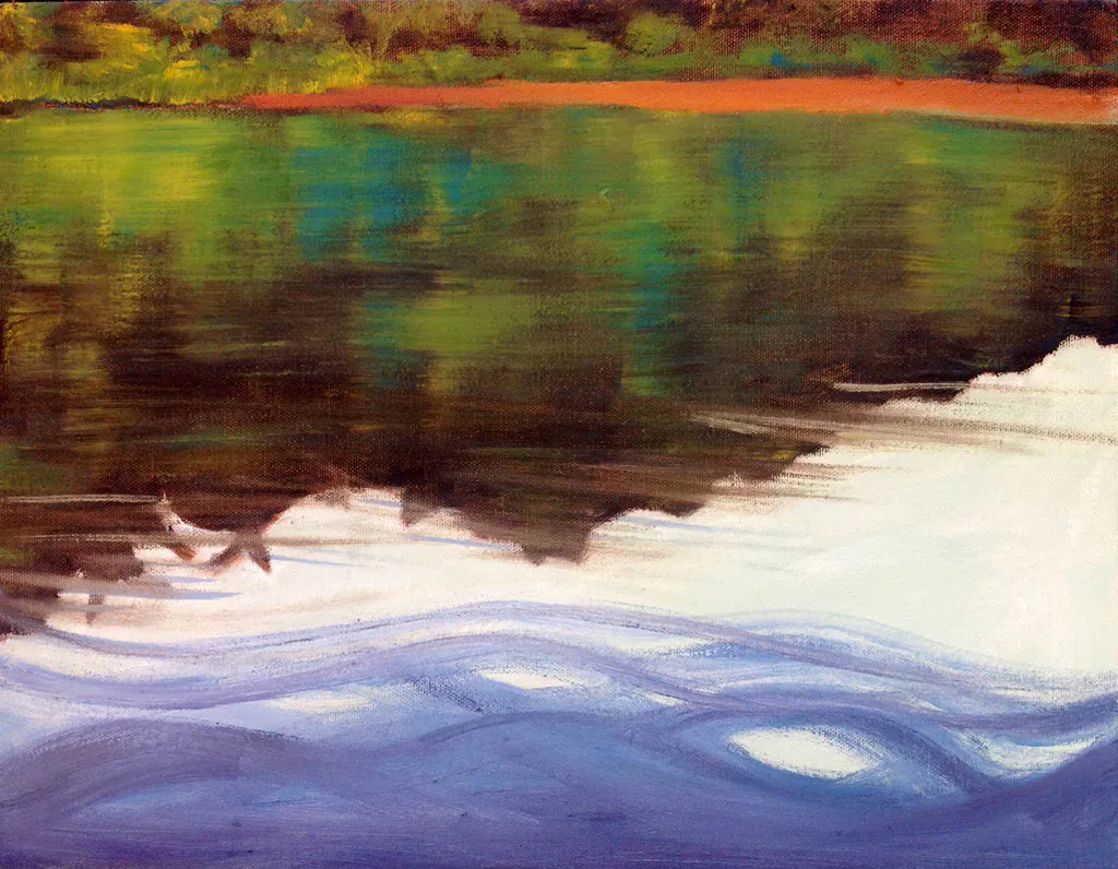 <p>Reflejo en el agua | 2014 | Óleo sobre tela | 40x45cm</p>
