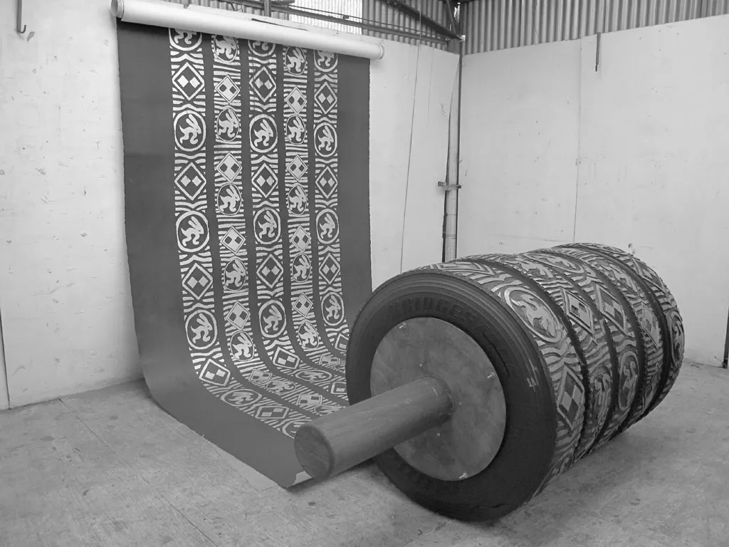 <p>Nocturno al conejo de la luna | Instalación</p>
