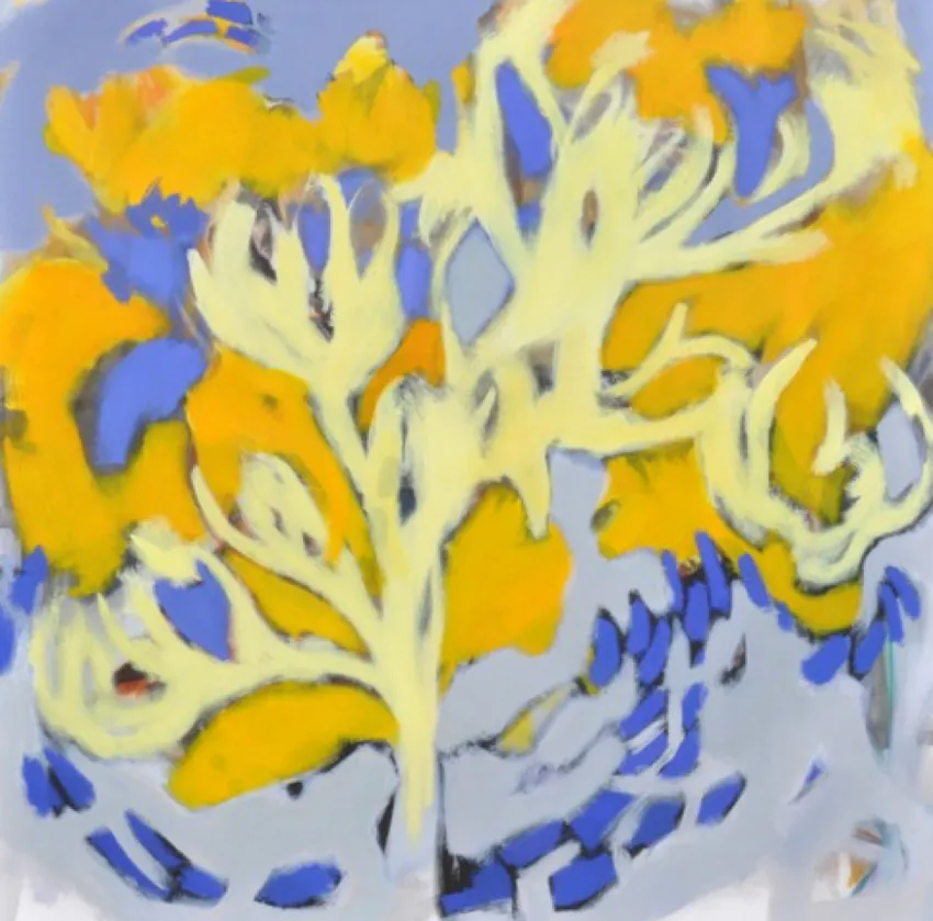 <p>Primavera | 140x150cm | acrílico s/lienzo</p>
