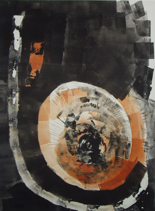 <p>O vôo de Macabeia | Monotipo Placa: 82.5x57cms Papel: 107x80cms | 2008</p>
