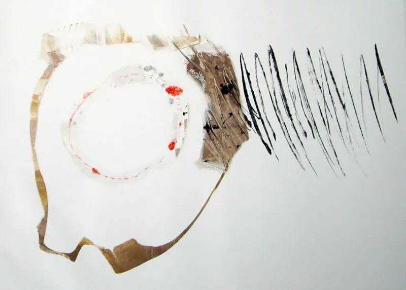 <p>Grito Salvaje | Monotipo Placa37x58cms Papel: 53.5x78.5cms | 2008</p>
