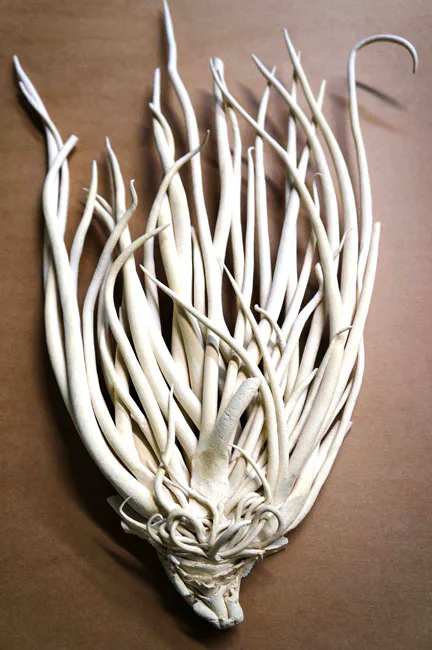 <p>Varias obras en barro papel | 2012</p>
