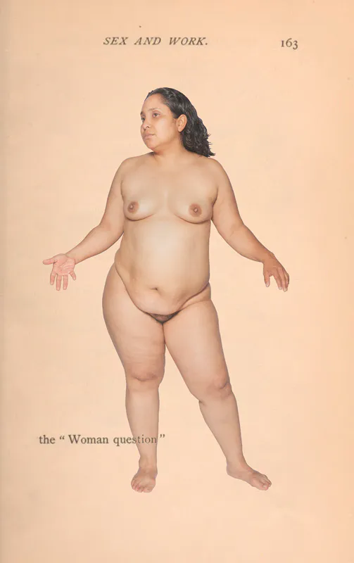 <p><i>The “Woman question”</i>  | De la serie El origen de la mujer | Collage digital | Tlaxcala, México. 2020.</p>
