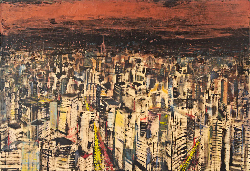 <p>Ciudad de la esperanza | 2008 | Técnica mixta | 110 x 160 cm</p>
