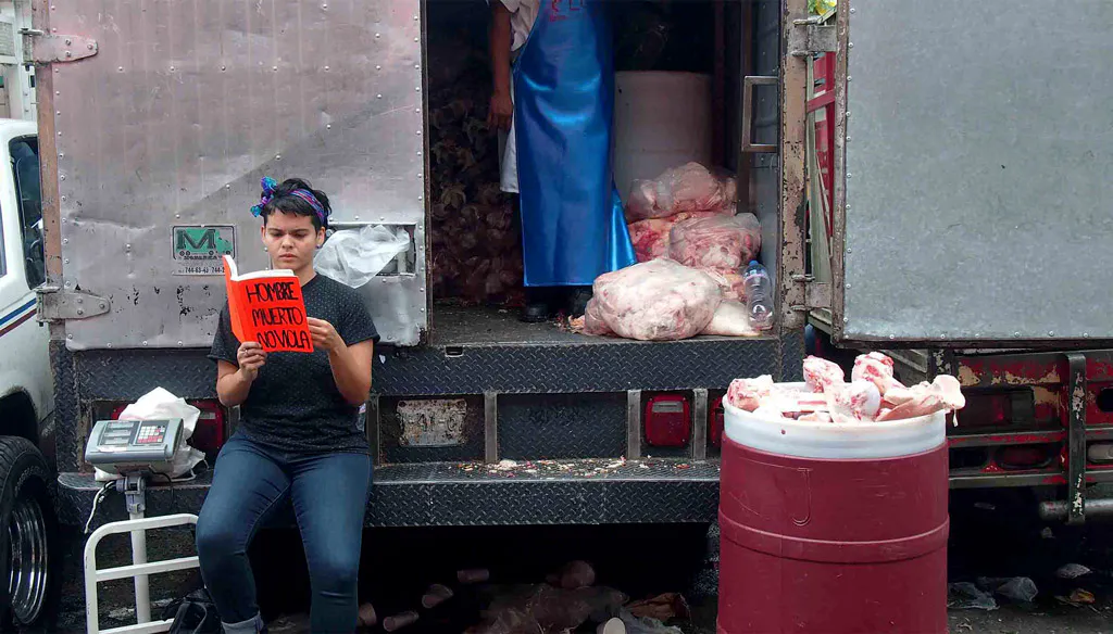 <p>Hombre muerto no viola | Merced, Ciudad de México. 2016</p>
