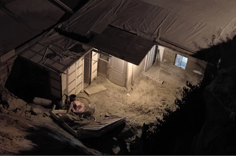 <p>Vista de noche, De la serie In door, Tijuana, 2009 | Fotografía digital | Medidas variables</p>
