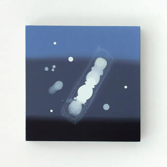 <p>Agua helada, 2023 | Acrílico / tela 40 x 40 cm</p>
