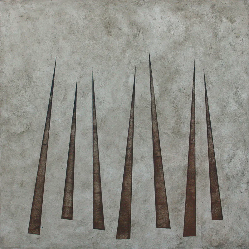 <p>Bosque | óleo sobre tela | 90 x 90 cms | 2003</p>
