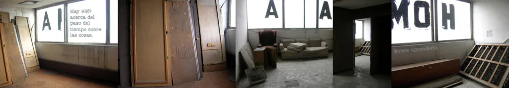 <p>Vida en tránsito | 2008-2010 | “Stop motion” de imágenes fijas y textos insertados. Pieza de simultaneidad entre la imagen fotográfica y el texto escrito sobre ella. Textos extraídos del libro Vida en tránsito, sobre distintas concepciones y formas de viaje</p>
