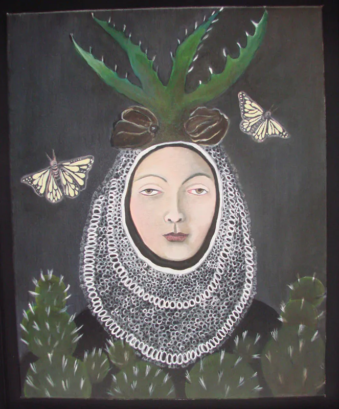 <p>Monja Maguey | 2008-2009. Óleo sobre tela | 40 x 55 cm.</p>
