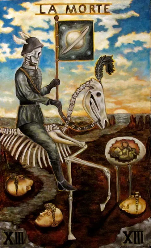 <p>La muerte | 100x60cm | 2010</p>
