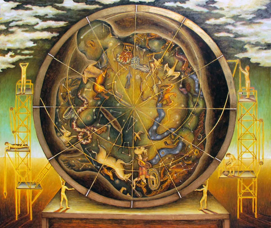 <p>La noche II | 2012 | 150x180cm</p>
