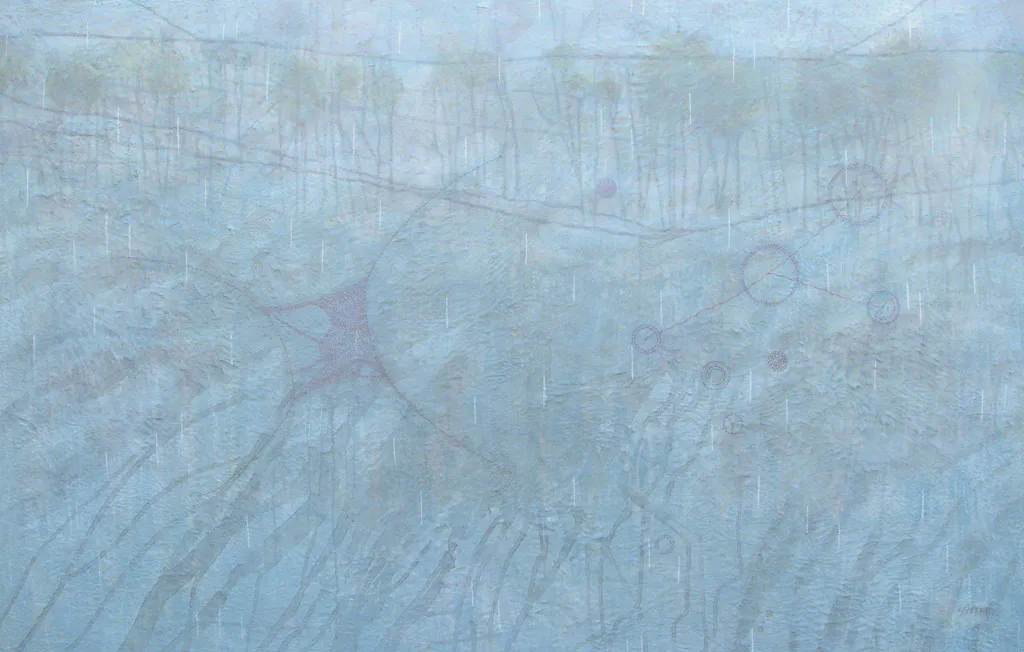 <p>Campo energético III, 140 X 260 cm</p>
