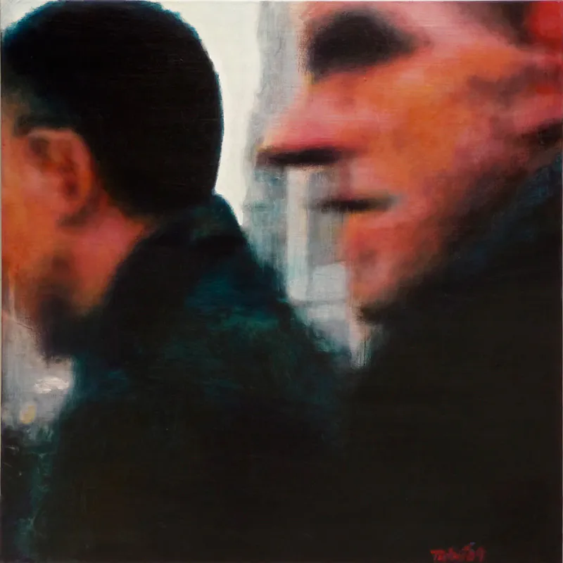 <p>Boulevard, De la serie: Largo viaje | 120 x120 cm. | acrílico/tela | 2009</p>

