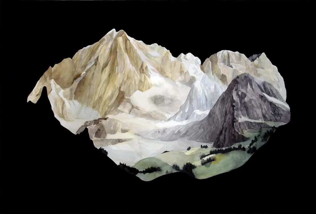 <p>Inmóviles | Porcelana, oro y calcomanía a fuego, 80X15cm</p>
