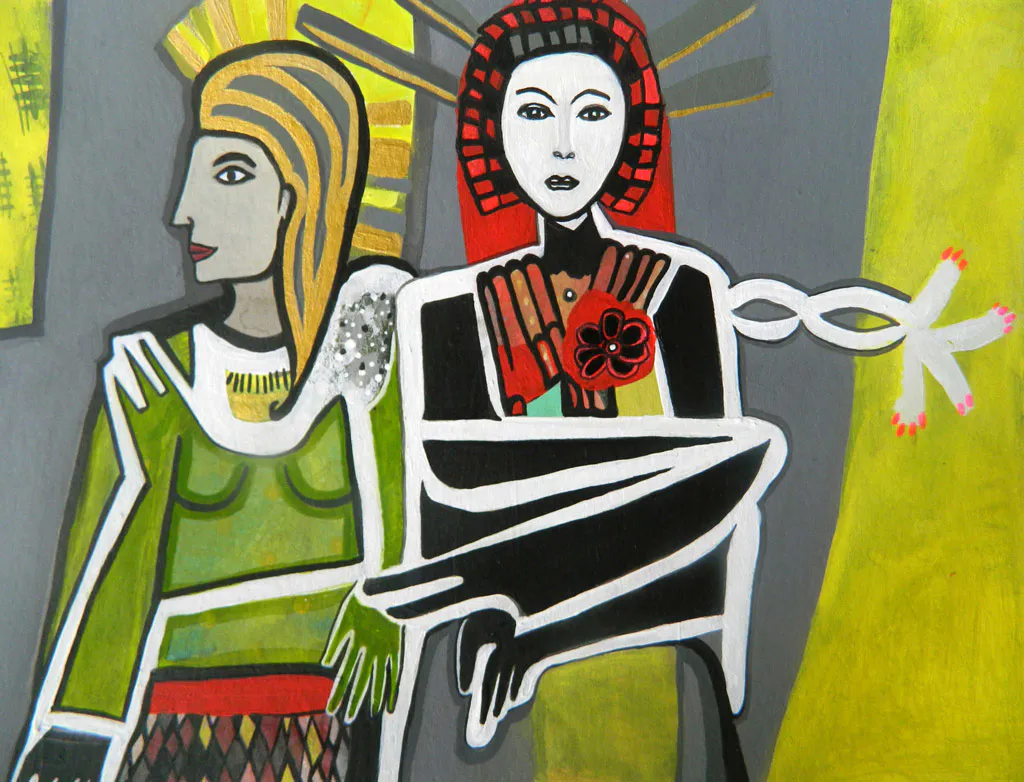 <p>De la serie: Efflorescence | Sin título | Acrílico sobre papel | 2013</p>
