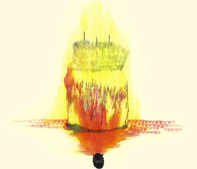 <p>dibujos / méxico | 2009 - 2007 | lápices de colores / papel / 41.5 x 29.5 cm. c/u</p>
